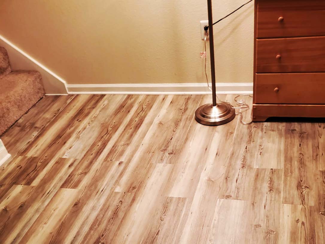 picture of flooring project completed by dubon construction